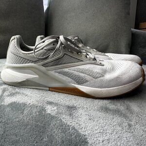 Reebok Women’s Nano X2  Grey & White Size 9